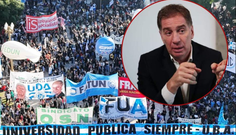 La Justicia sancionó a Diego Santilli por incumplir la cautelar sobre el financiamiento universitario