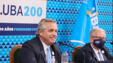 Alberto Fernández: “La Universidad de Buenos Aires es igualdad”