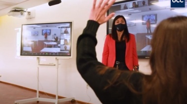 La UCC presentó sus aulas híbridas