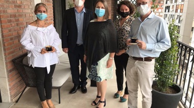 El rector de la Universidad de la Ciudad mantuvo una reunión de Cooperación Internacional con la embajadora de Finlandia