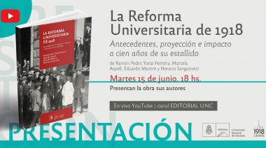 Presentación del libro: "La Reforma Universitaria de 1918"