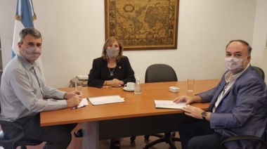 La rectora Veiravé se reunió con el director del INET para avanzar en la concreción del Parque Tecnológico