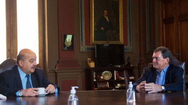 El presidente de la Universidad Argentina de la Empresa visitó la UNLP