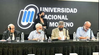 El MINCyT, la UOM y la Universidad Nacional de Moreno firmaron un convenio 