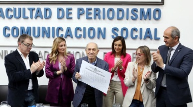 Néstor García Canclini fue distinguido como Doctor Honoris Causa de la UNLP