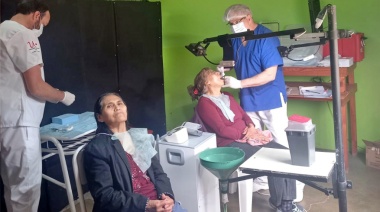 50 pacientes del PAMI fueron atendidos por el equipo de Odontología de la UNRN