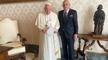 El Papa Francisco recibió al rector de la UNTREF Aníbal Jozami