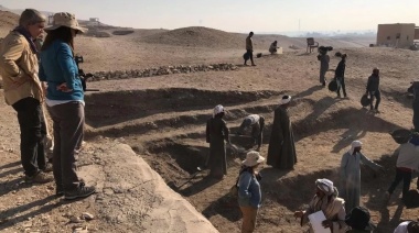 Investigadores de la UNLP reabren una tumba egipcia de 3.500 años de antigüedad