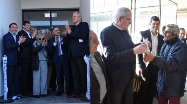 Perczyk inauguró un nuevo Centro de Formación en Oficios en la Universidad Nacional Arturo Jauretche