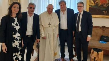 El Papa Francisco recibió al Rector de la UNR