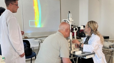 Proyecto de extensión permite a paciente recuperar gran parte de su visión