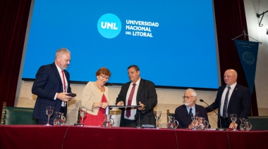 UNL entregó Honoris Causa a pioneros internacionales de la Vinculación Tecnológica