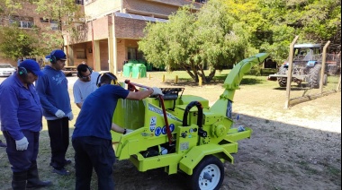 UNL incorpora tecnología para reciclar y dar valor a residuos verdes