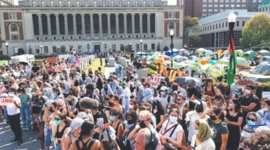 La Universidad de Columbia canceló la ceremonia principal de graduación tras las protestas