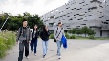 Estudiantes estadounidenses realizan una pasantía de investigación en la UNSAM