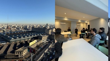 Formación en obra: estudiantes de la UB recorren desarrollos inmobiliarios