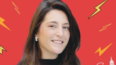 Manuela Castañeira visita la Universidad Nacional de Lanús