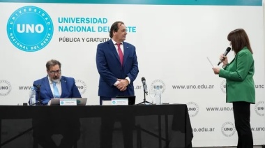Gustavo Soos asumió como rector de la UNO y llamó a fortalecer la educación pública