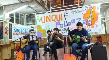 El UNQPalooza debutó en la Noche de las Universidades en defensa de la educación pública
