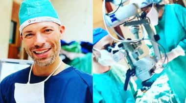 Oftalmólogo platense desarrolló una microcirugía que devuelve la vista tras golpes o malformaciones