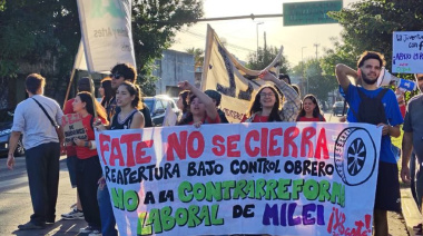 Crece el respaldo estudiantil a la lucha de los trabajadores de FATE