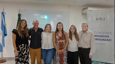 UFLO celebró a sus primeros Licenciados en Producción de Bioimágenes