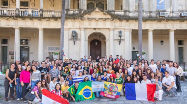 Los intercambistas de la UNL compartieron sus culturas y gastronomía