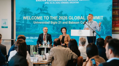 Universidad Siglo 21 lideró la agenda internacional de educación y emprendimiento en el Babson Global Summit 2026
