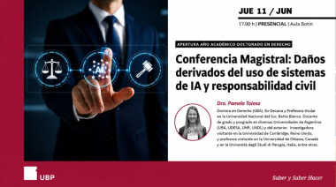 La UBP inaugura el Año Académico del Doctorado en Derecho con una conferencia sobre Inteligencia Artificial