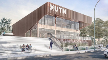 Comenzó la construcción del nuevo auditorio de la UTN FRCU