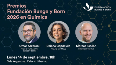 La Fundación Bunge y Born premia a tres destacados científicos argentinos en Química