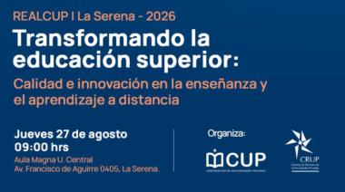 El CRUP invita a participar del Encuentro Regional REALCUP | La Serena 2026