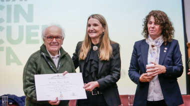 La UNCUYO otorgó el Doctor Honoris Causa al físico Conrado Franco Varotto