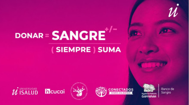 La Universidad ISALUD impulsa una nueva Jornada de Donación de Sangre 2026