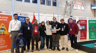 El equipo de robótica Sub-19 de la UAI volvió a destacarse en la Copa América de Canadá