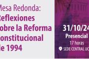 Mesa Redonda en la Universidad de Concepción del Uruguay: Reflexiones sobre la Reforma Constitucional de 1994