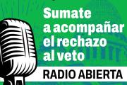 La FEDUN convoca a realizar una Radio Abierta para acompañar el rechazo al veto de Milei