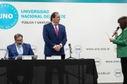 Gustavo Soos asumió como rector de la UNO y llamó a fortalecer la educación pública