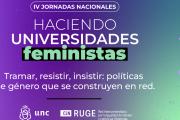 Tramar, resistir e insistir: Jornadas nacionales de género por universidades feministas