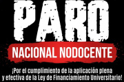 Los nodocentes se suman al paro