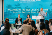 Universidad Siglo 21 lideró la agenda internacional de educación y emprendimiento en el Babson Global Summit 2026