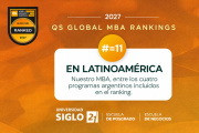 El MBA de Siglo 21, entre los mejores de Argentina según un ranking global