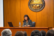 La UDA desarrolló una jornada sobre internacionalización del currículum con la participación de la Dra. Ruth Leiton