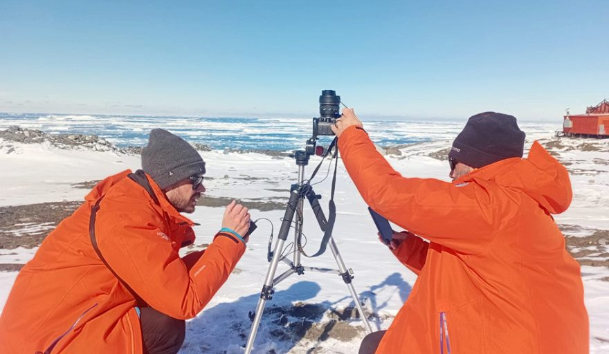 Investigadores del CONICET realizan estudio sobre medición de luz en la Antártida
