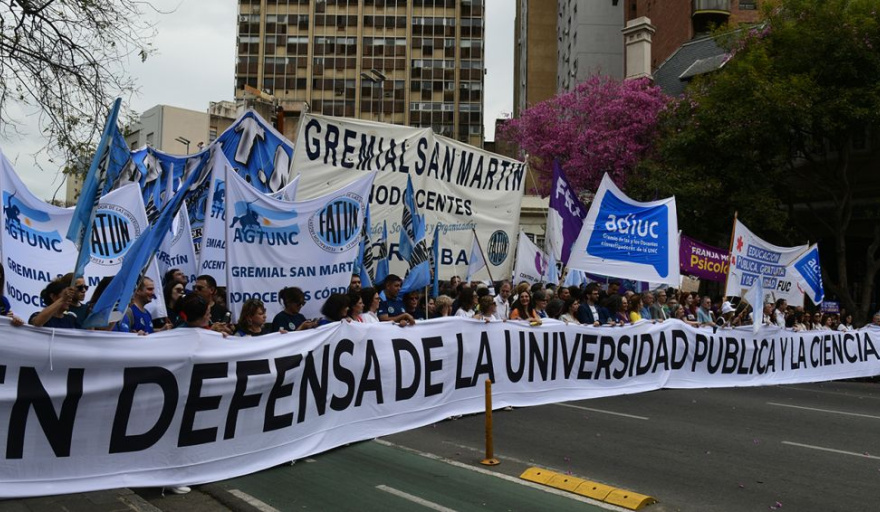"La universidad no se apaga": jornada nacional para que se cumpla la Ley de Financiamiento