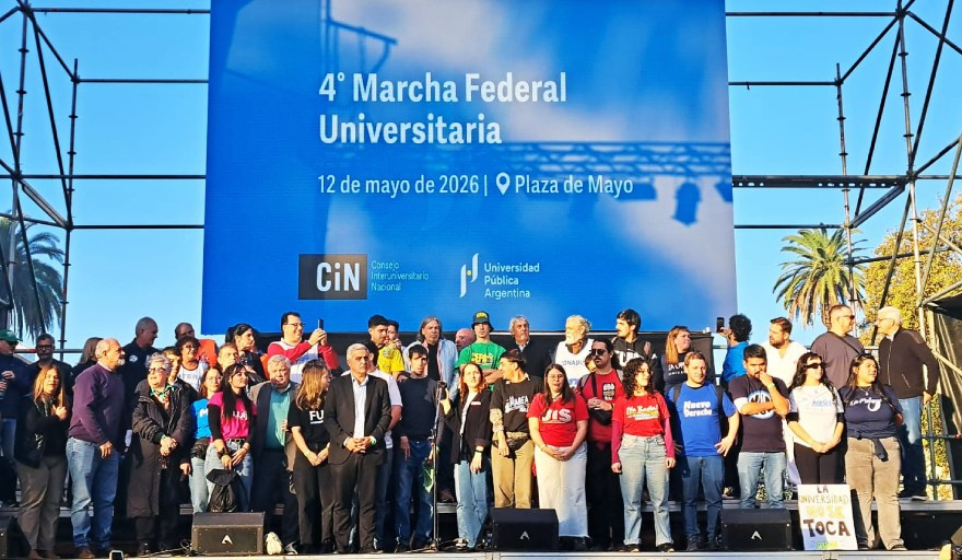 Marcha Federal Universitaria: críticas al Gobierno por el ajuste en educación y ciencia